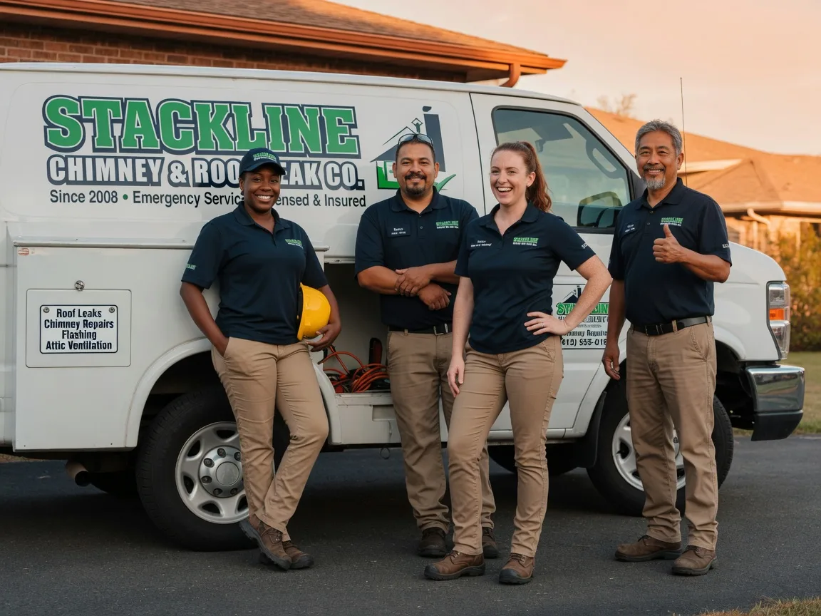 Chimney flashing repair company in Tresckow, PA